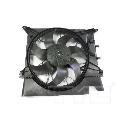 Dual Radiator and Condenser Fan Assembly TYC 623120
