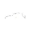 Power Steering Pressure Line Hose Assembly Sunsong 3605393