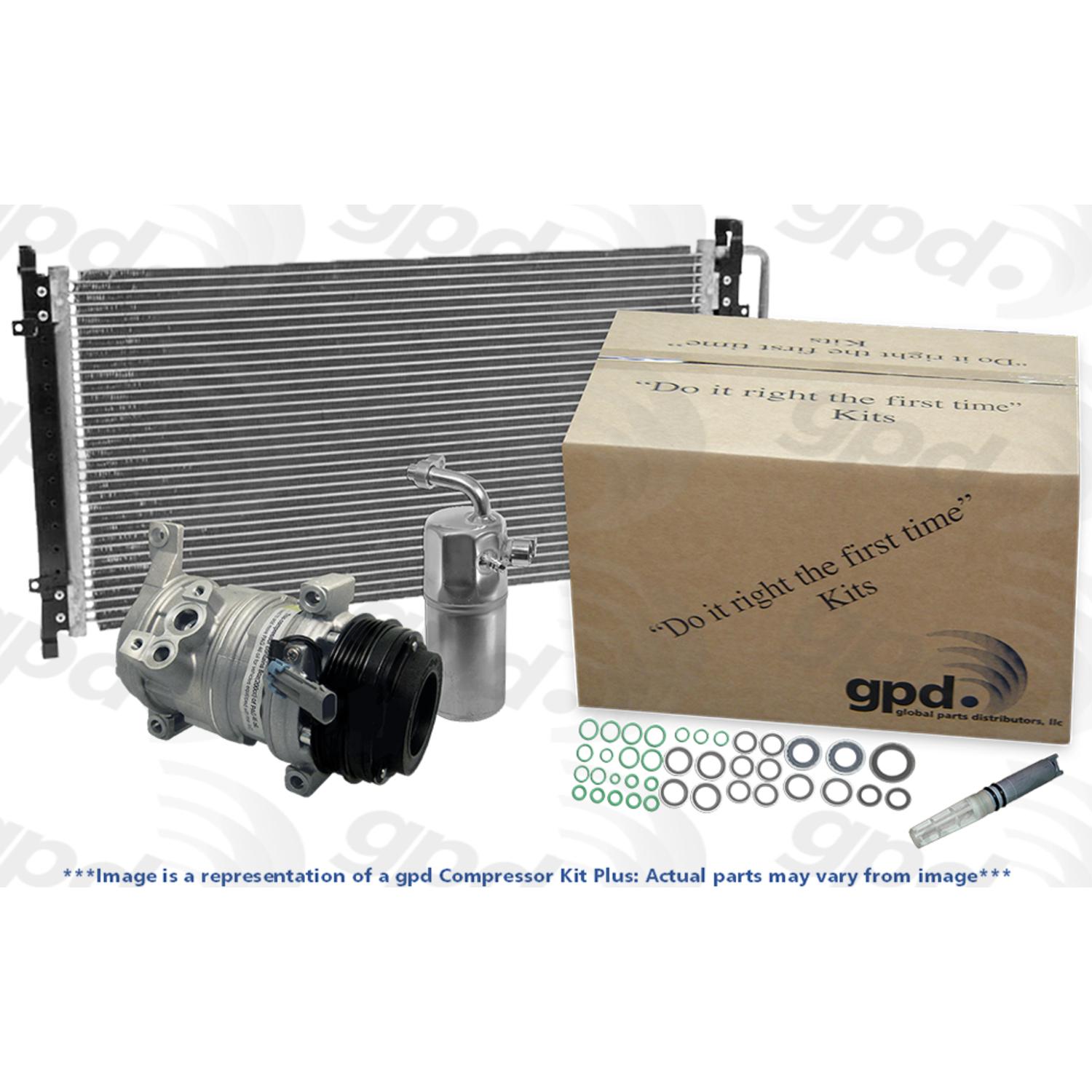 A/C Compressor and Condenser Kit Global Parts Distributors LLC 9645558A