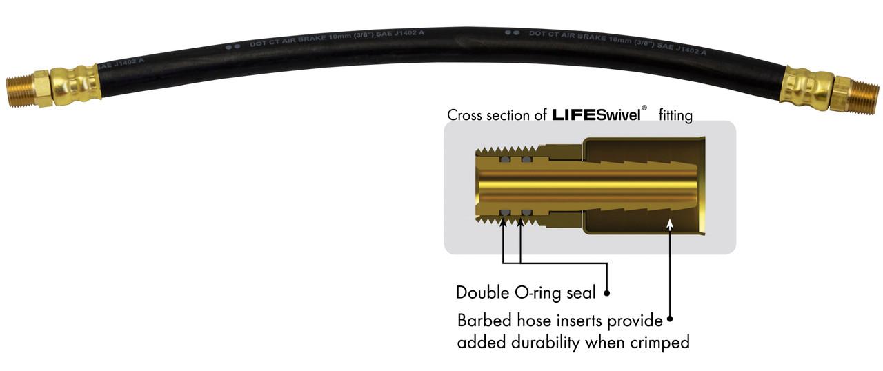 Air Brake Hose Tectran 654888