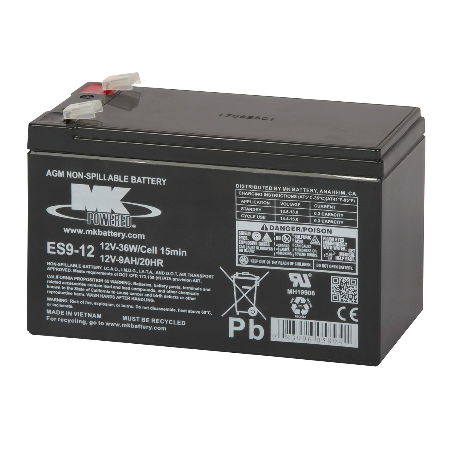 Vehicle Battery Deka ES9-12