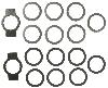 Intake and Exhaust Manifolds Combination Gasket MAHLE MS9848X