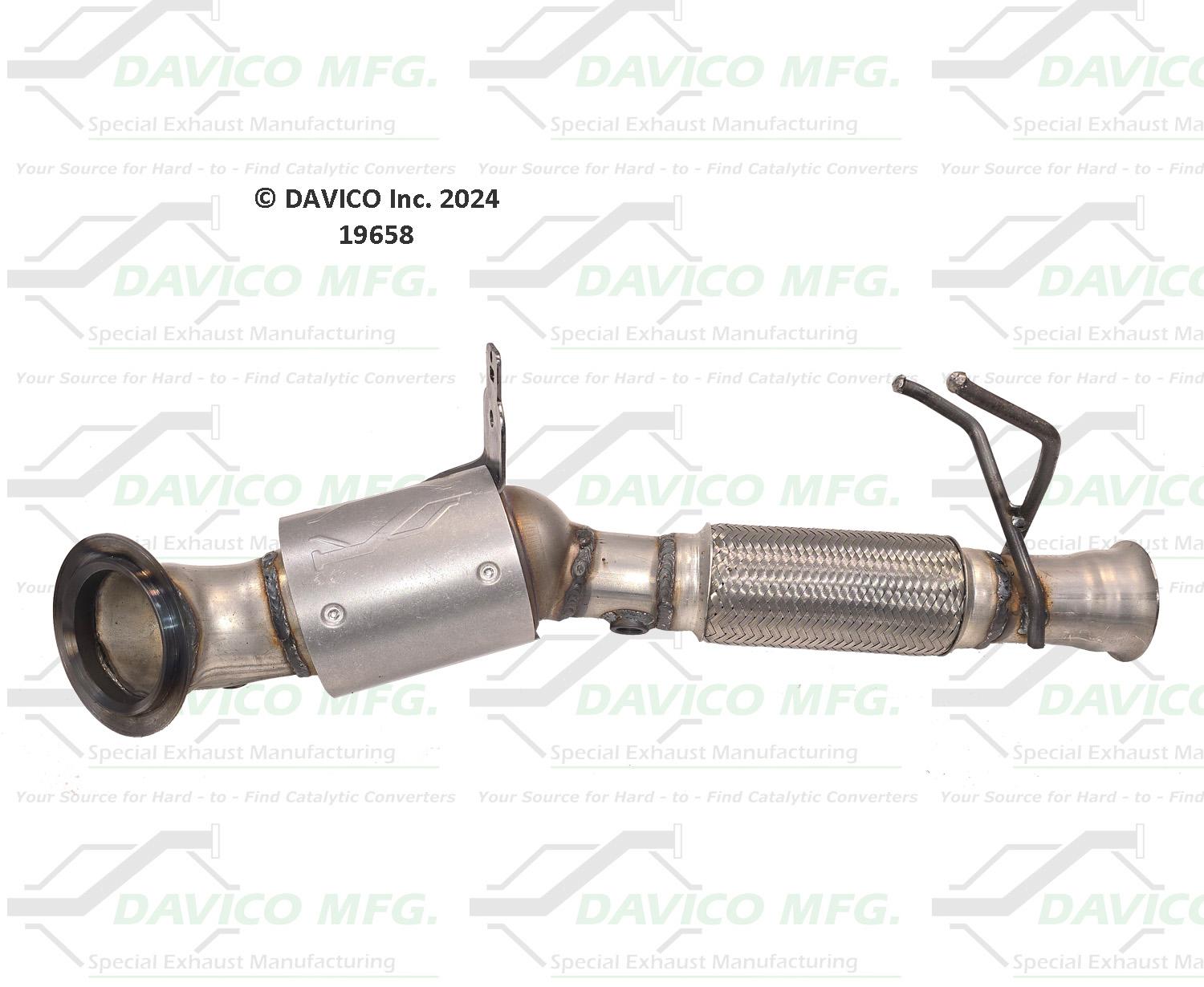 Catalytic Converter Davico Mfg 19658