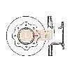 Disc Brake Rotor Meritor E13810