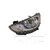 Headlight Assembly TYC 20-12694-00