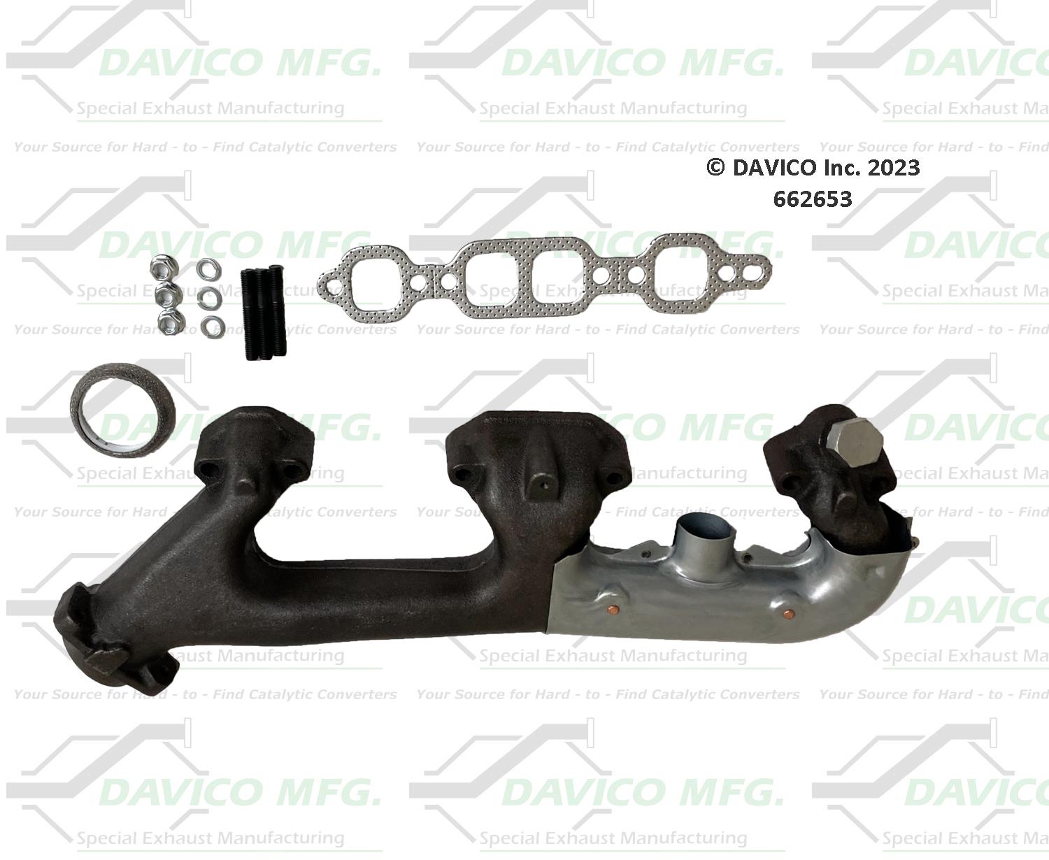 Exhaust Manifold Davico Mfg 662653