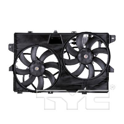 Dual Radiator and Condenser Fan Assembly TYC 622030