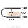 Air Suspension Axle U-Bolt Meritor EUB815110