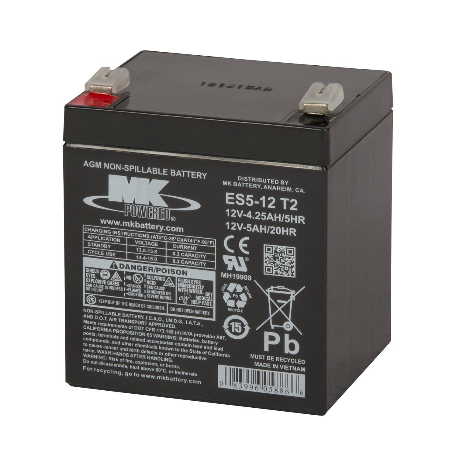 Vehicle Battery Deka ES5-12T2