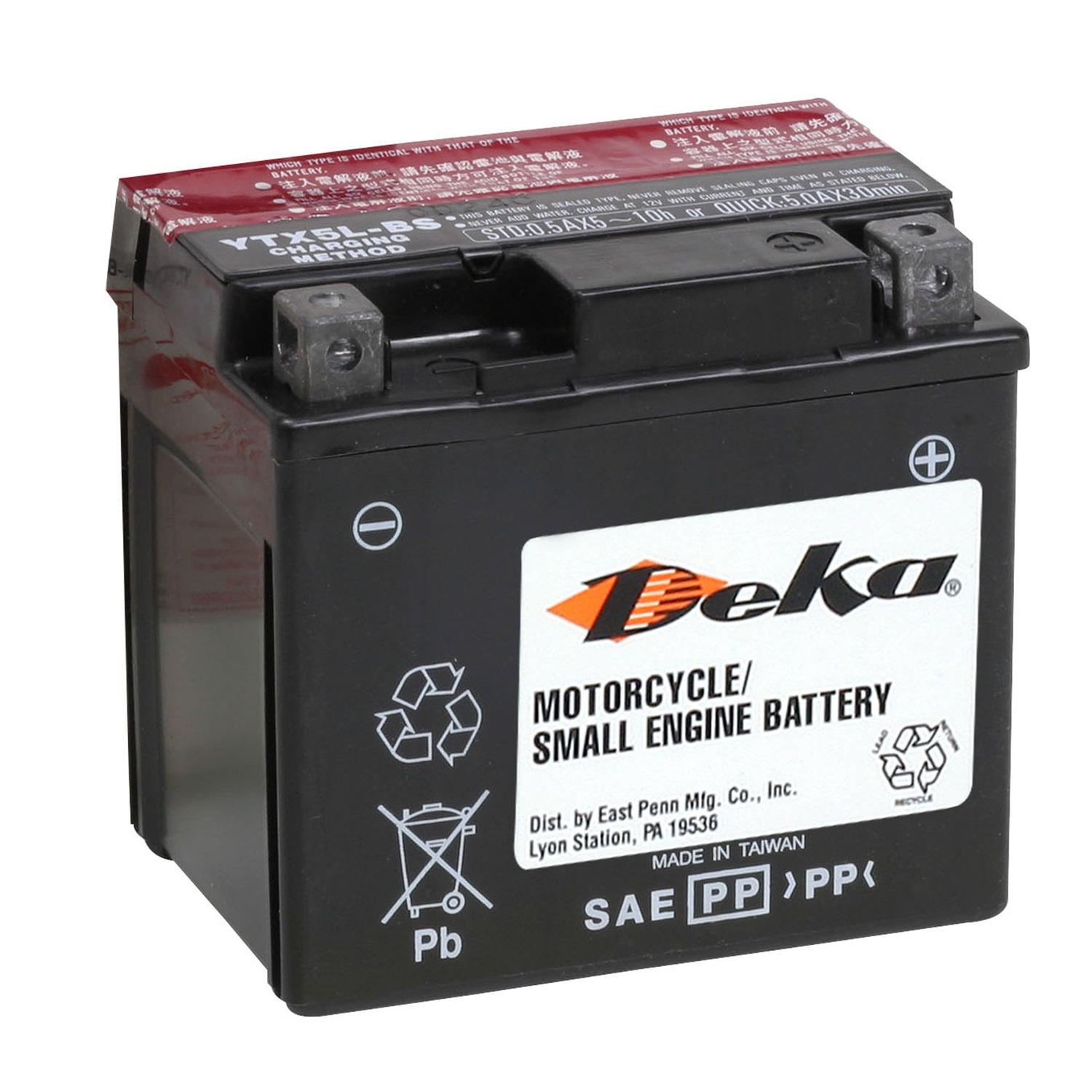 Vehicle Battery Deka YTX5LBSFP