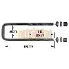Air Suspension Axle U-Bolt Meritor EUB524316