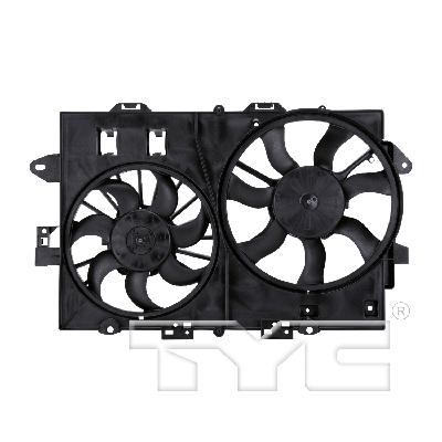 Dual Radiator and Condenser Fan Assembly TYC 622300