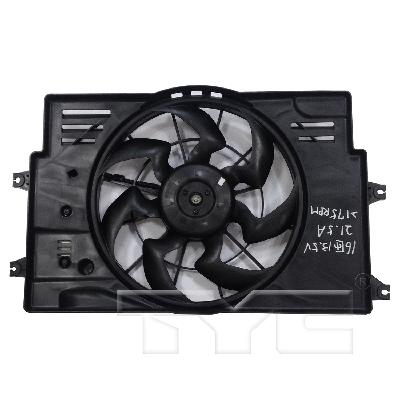 Dual Radiator and Condenser Fan Assembly TYC 624160