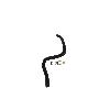 Power Steering Reservoir Hose Sunsong 3405670