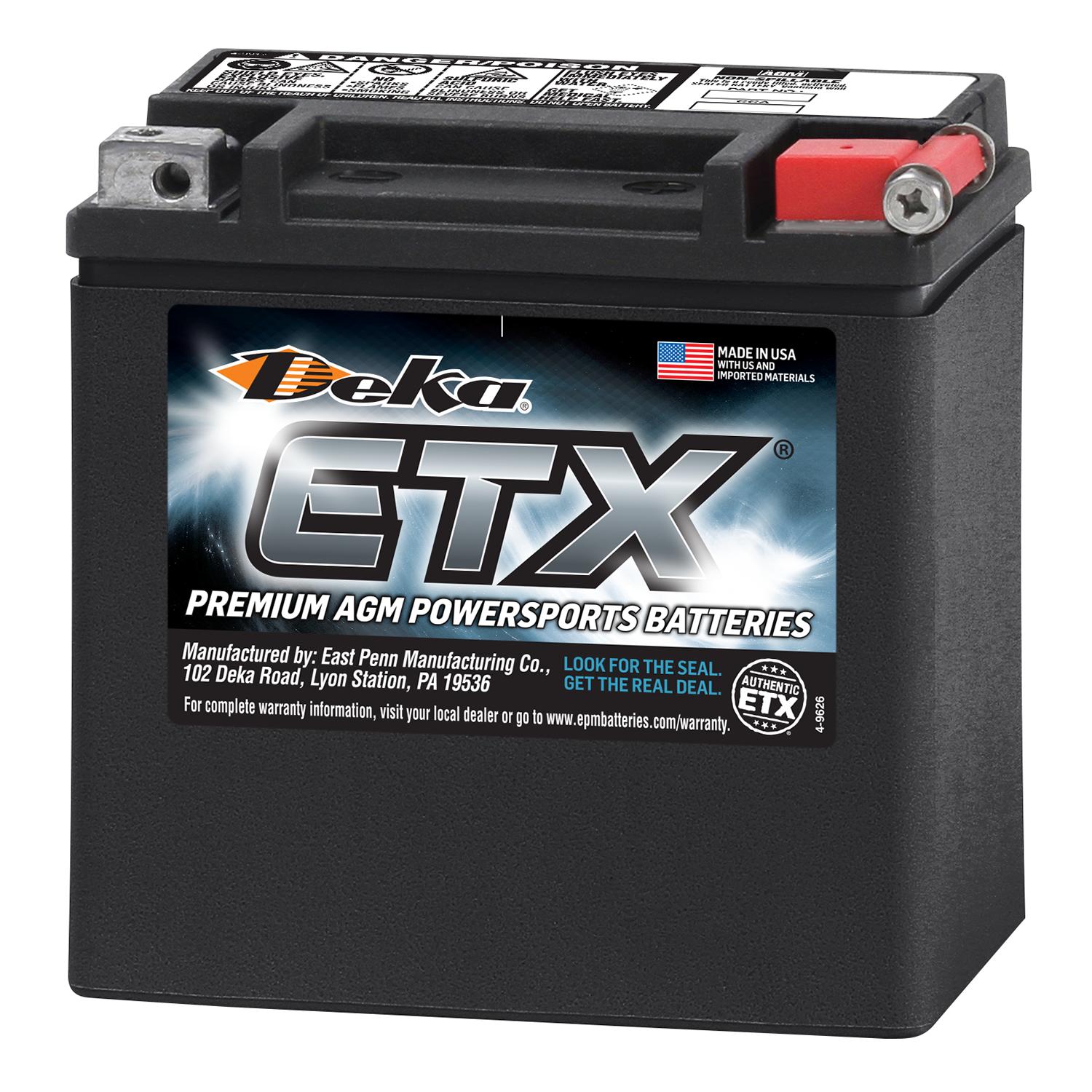 Vehicle Battery Deka ETX14L