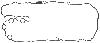 Engine Valve Cover Gasket MAHLE VS50987