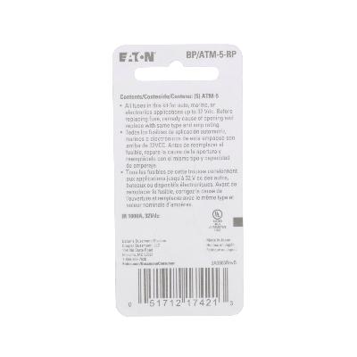 Bussmann ATM Mini Blade Fuse, 5 Amp