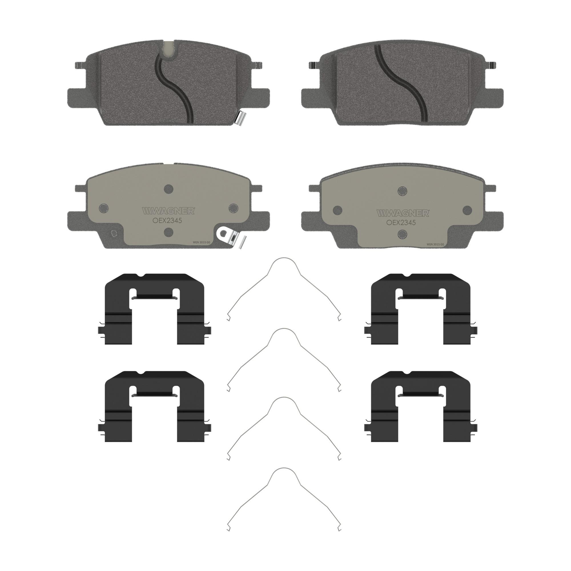 Disc Brake Pad Set Wagner Brake OEX2345