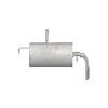Exhaust Muffler Assembly Walker Exhaust 70034