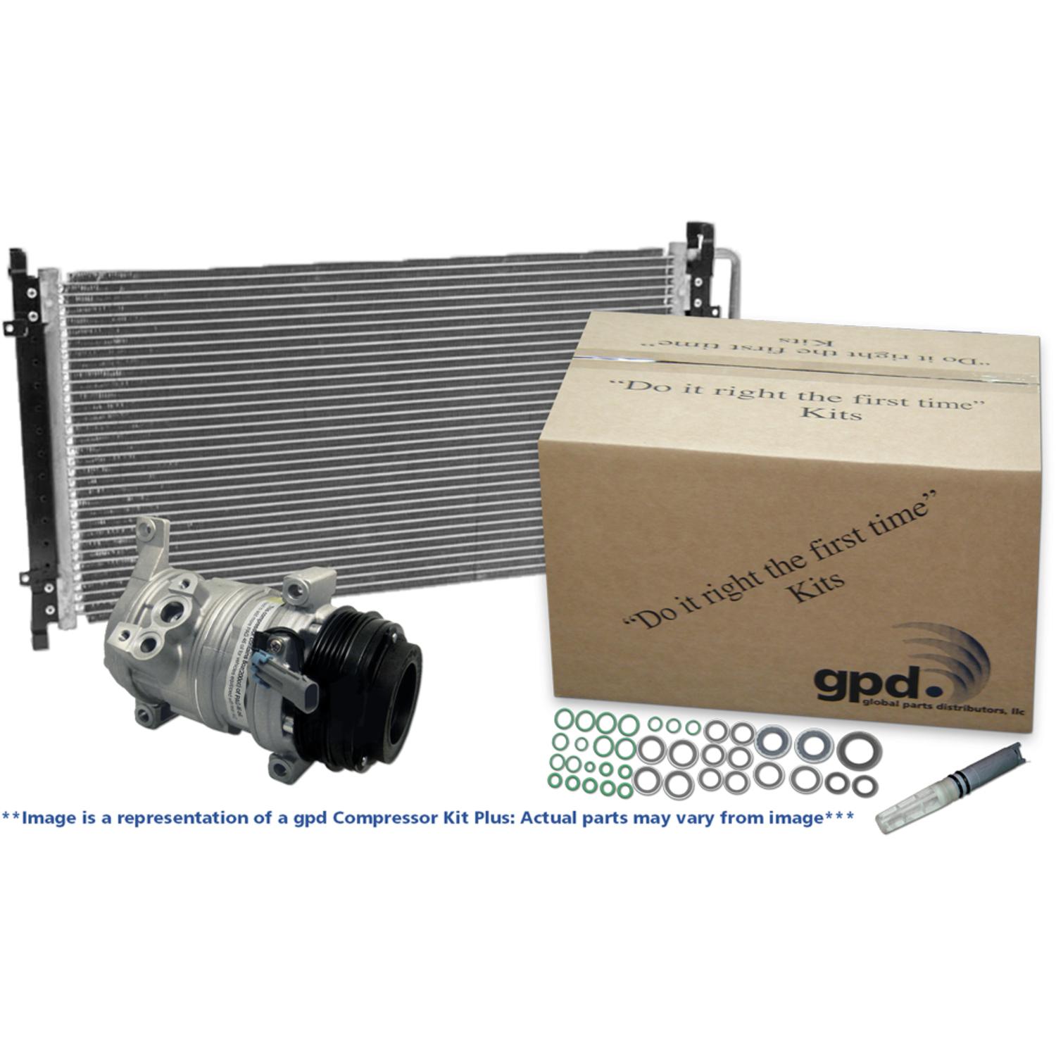 A/C Compressor and Condenser Kit Global Parts Distributors LLC 9611237A