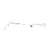 Power Steering Return Line Hose Assembly Sunsong 3605250