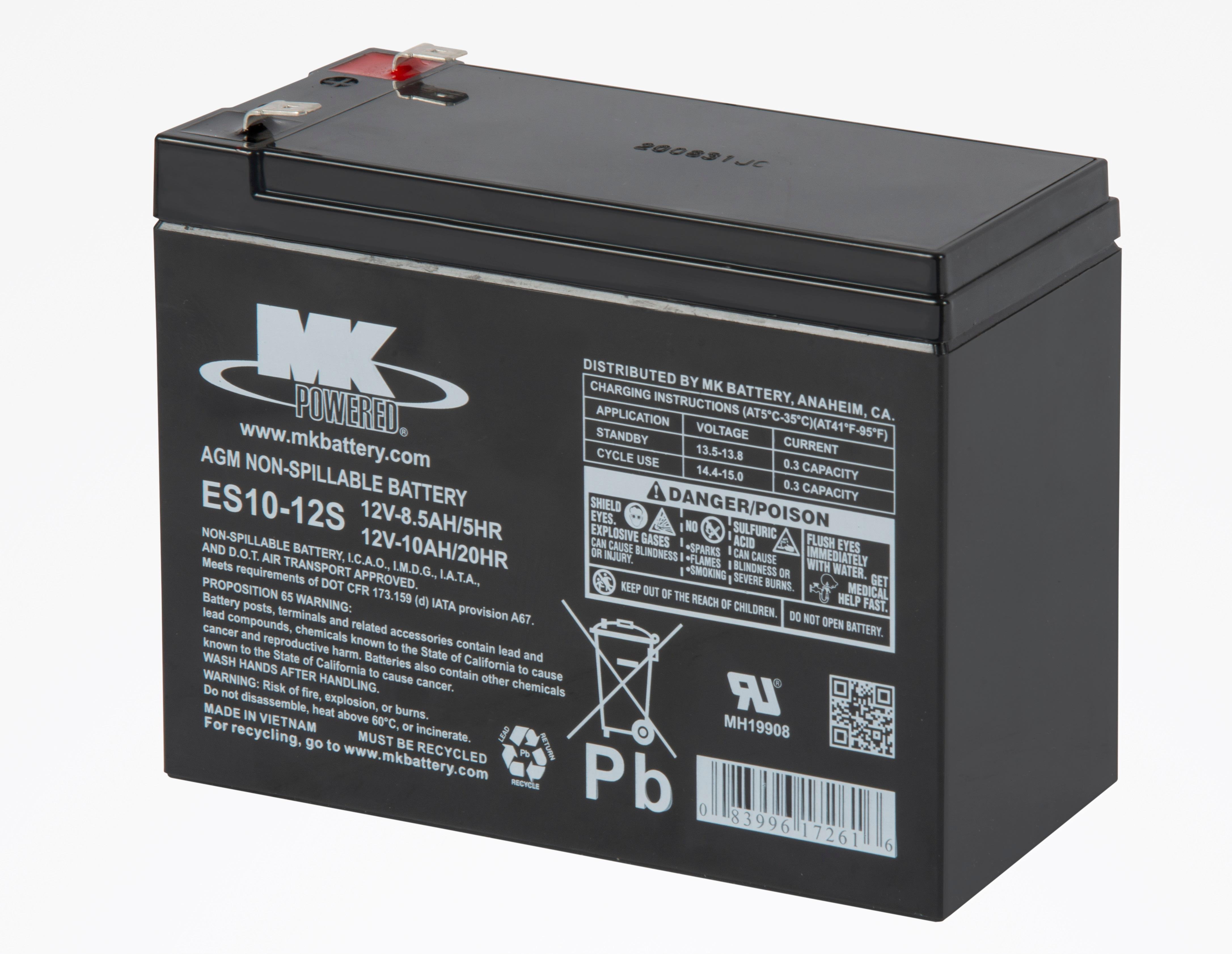 Vehicle Battery Deka ES10-12S