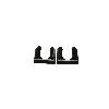 Brake Hydraulic Hose Lock Clip Sunsong 2170001