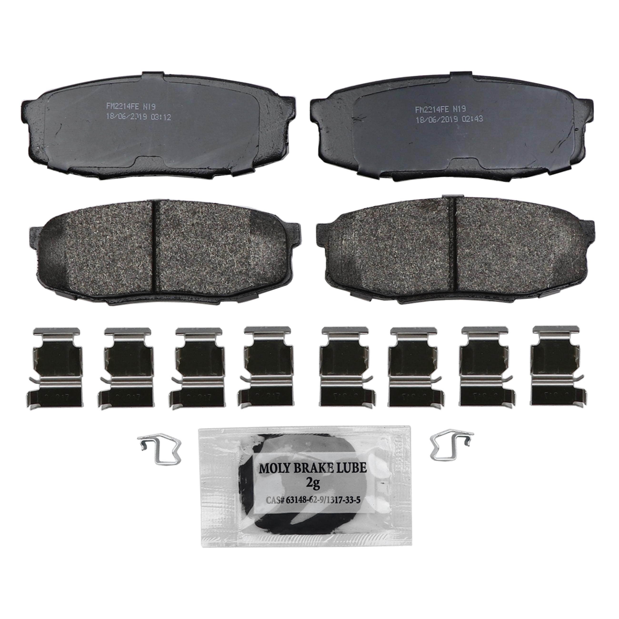 Wagner SevereDuty Rear Disc Brake Pad Set – SX932 – Heavy-Duty Performance